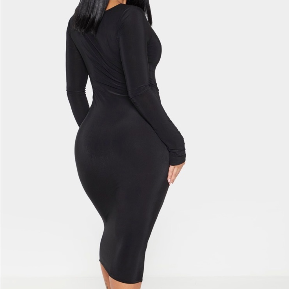 PrettyLittleThing Black Dress